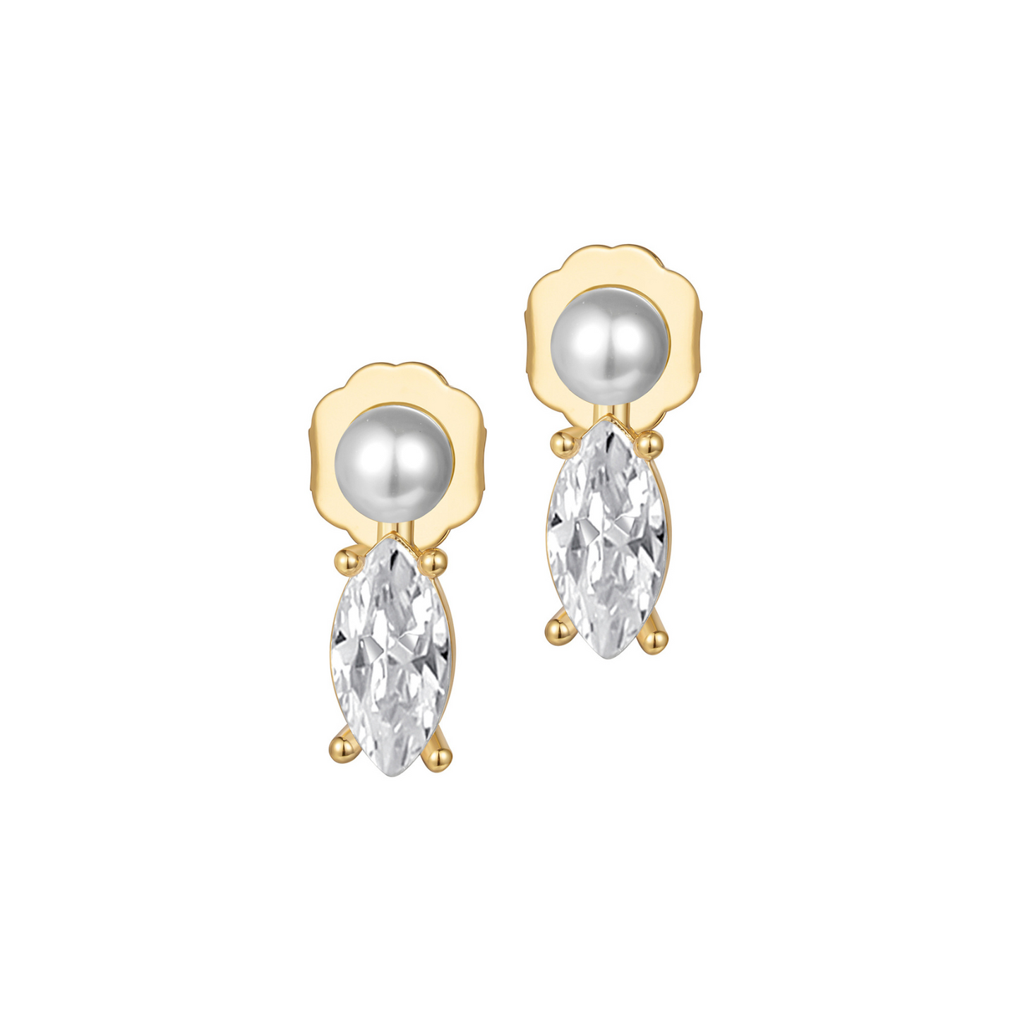 Pearly Ice Earrings