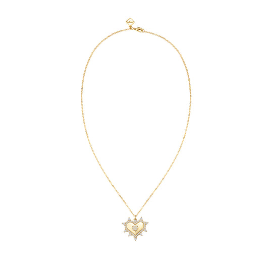Jagged Heart Necklace