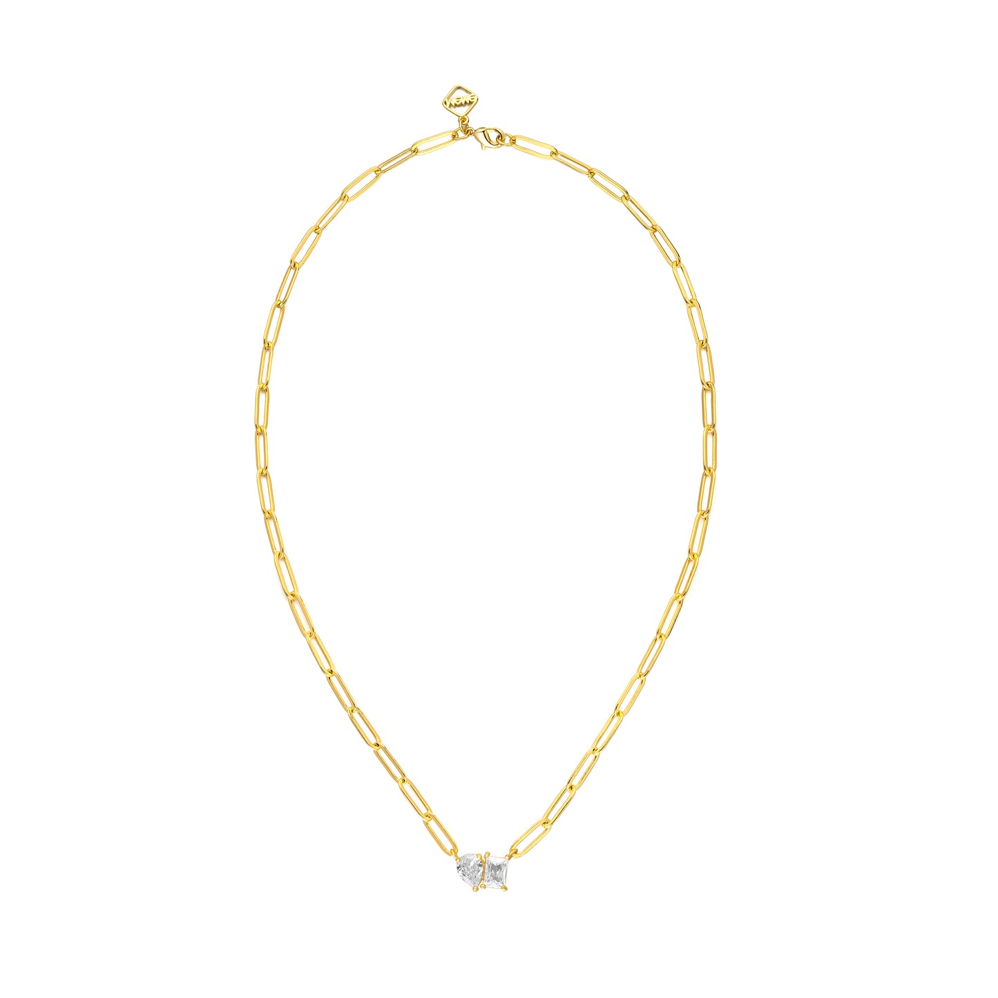 Links And Rocks Necklace