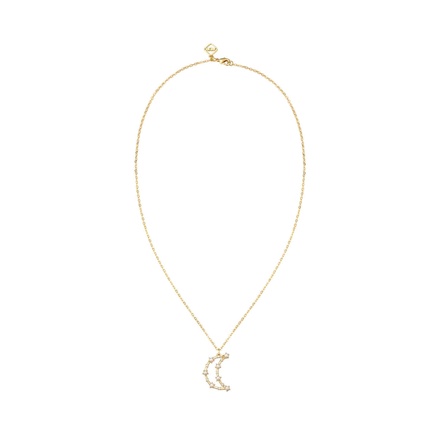 Pearly Moon Necklace