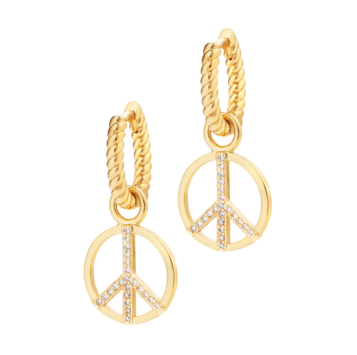 Peace Out Earrings