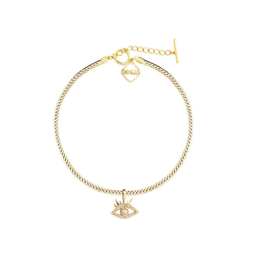EyeShine Necklace - Gold