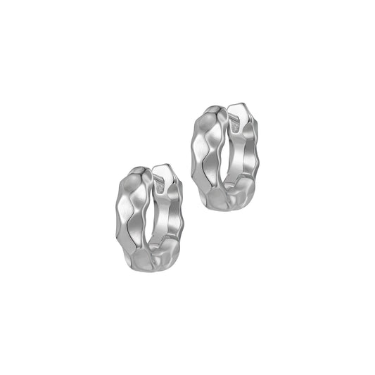 Christine Earrings - White Gold