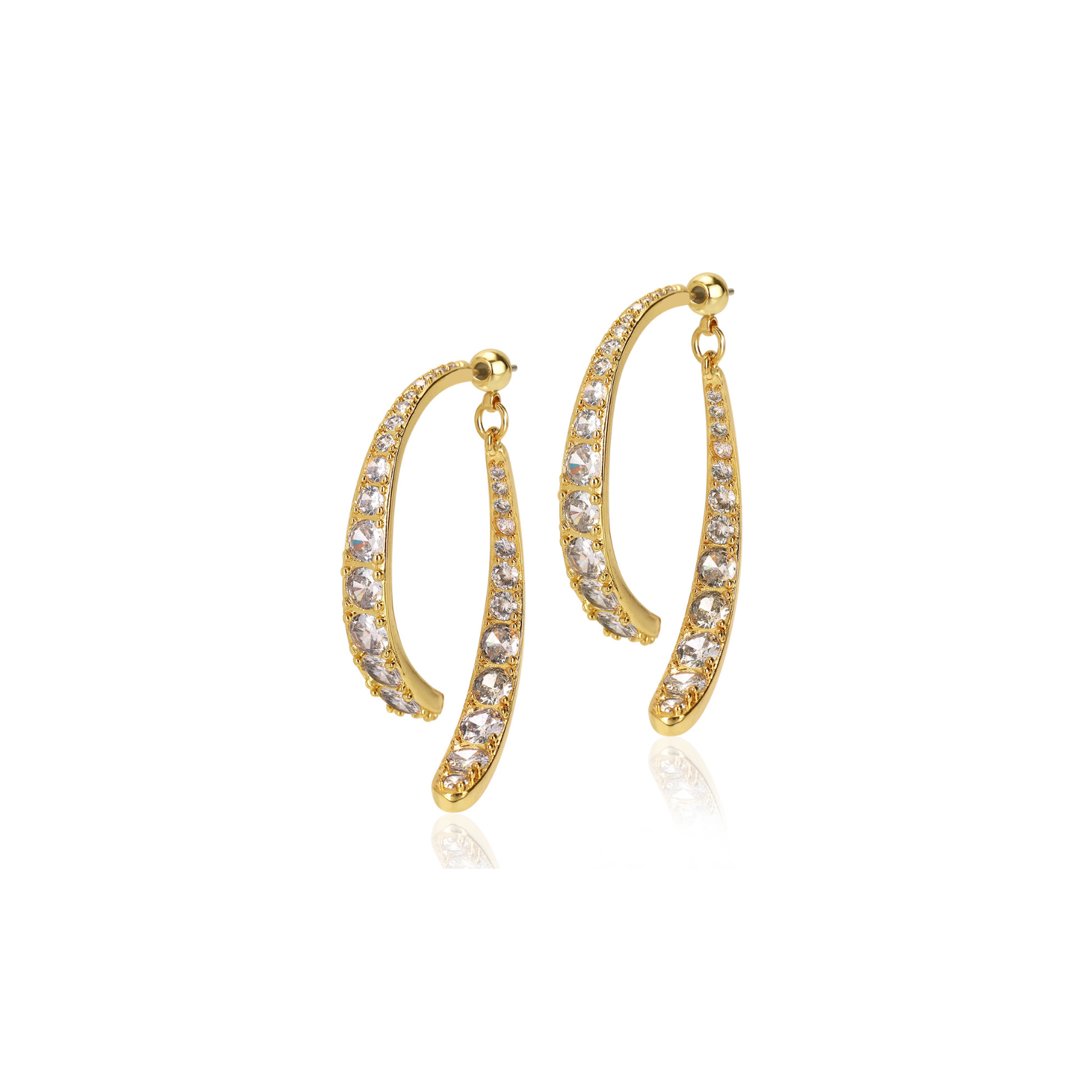 The Twist Cascade Hoops