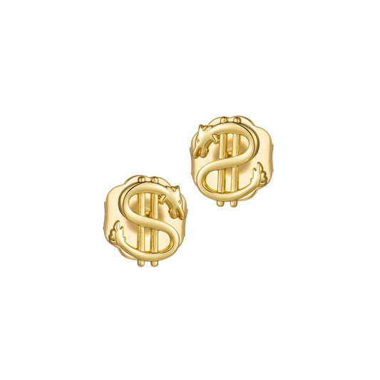 Dragon Dollar Earrings