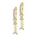 April Earrings - Gold
