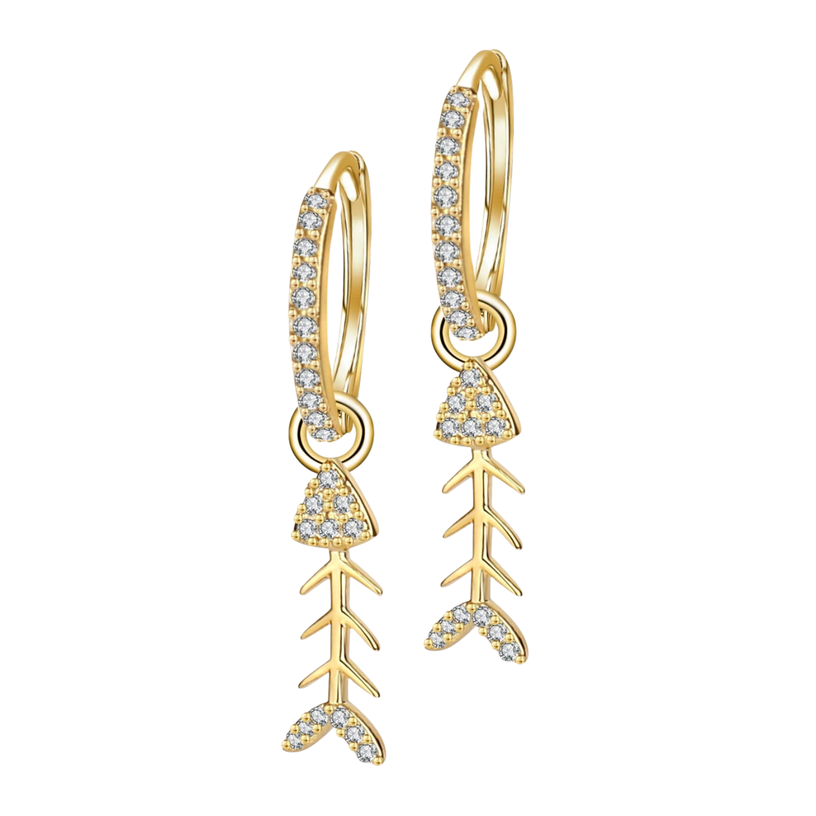 April Earrings - Gold