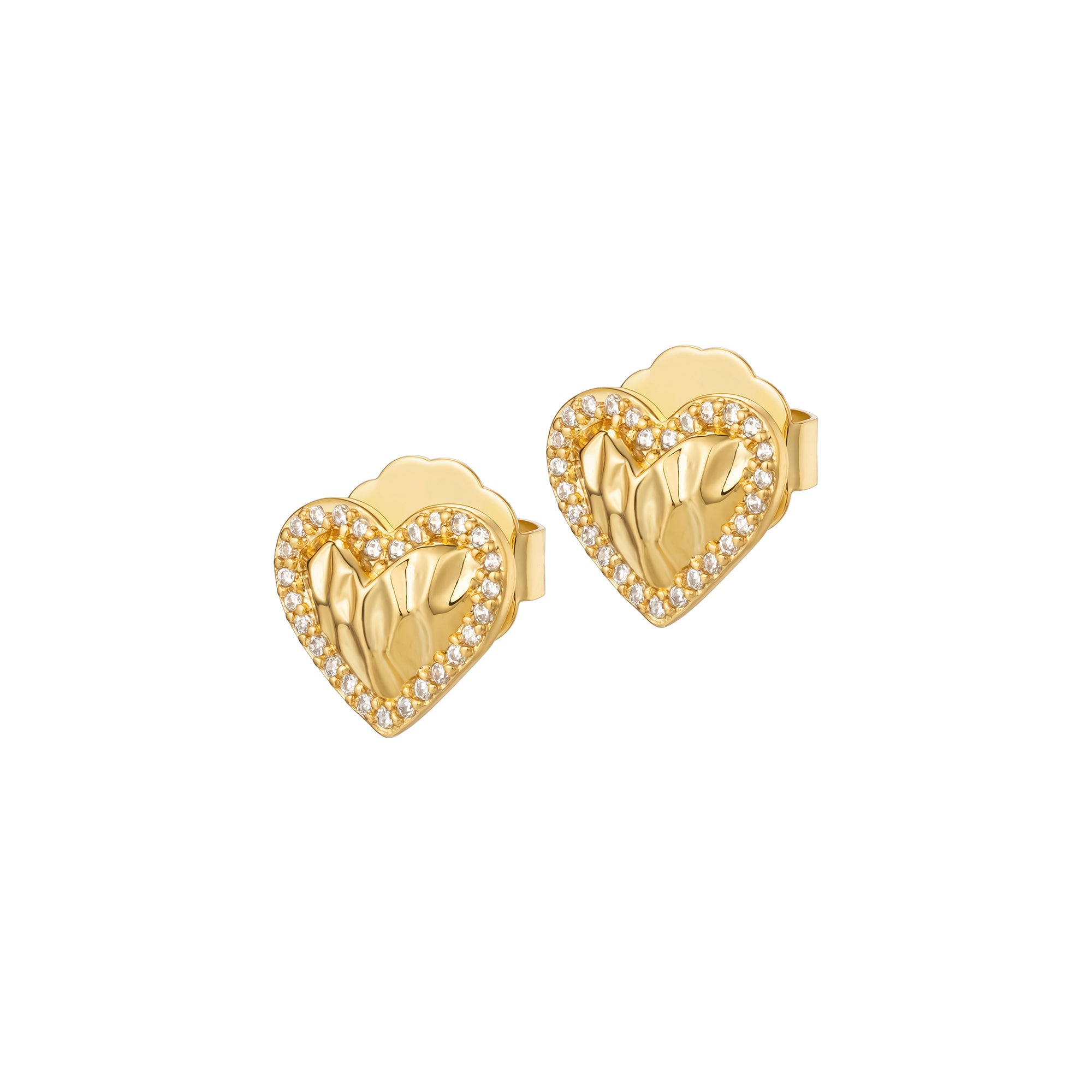 Golden Love Earrings