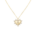 Jagged Heart Necklace