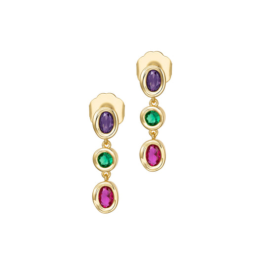 Jewel Drop Earrings