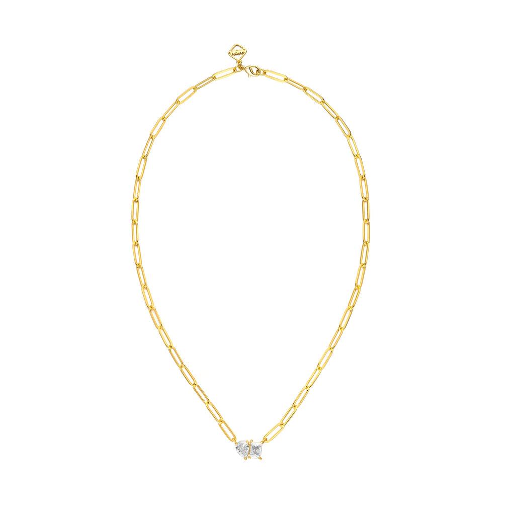 Links And Rocks Necklace