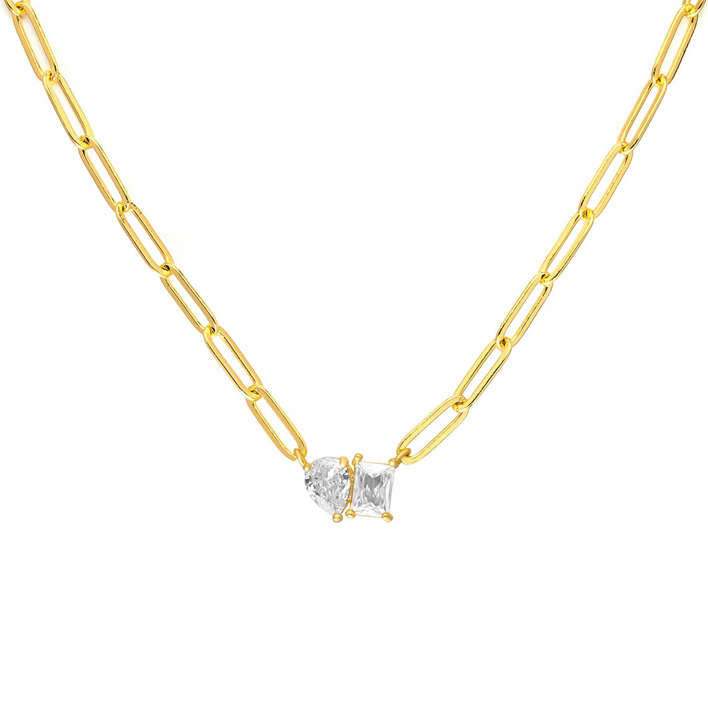 Links And Rocks Necklace