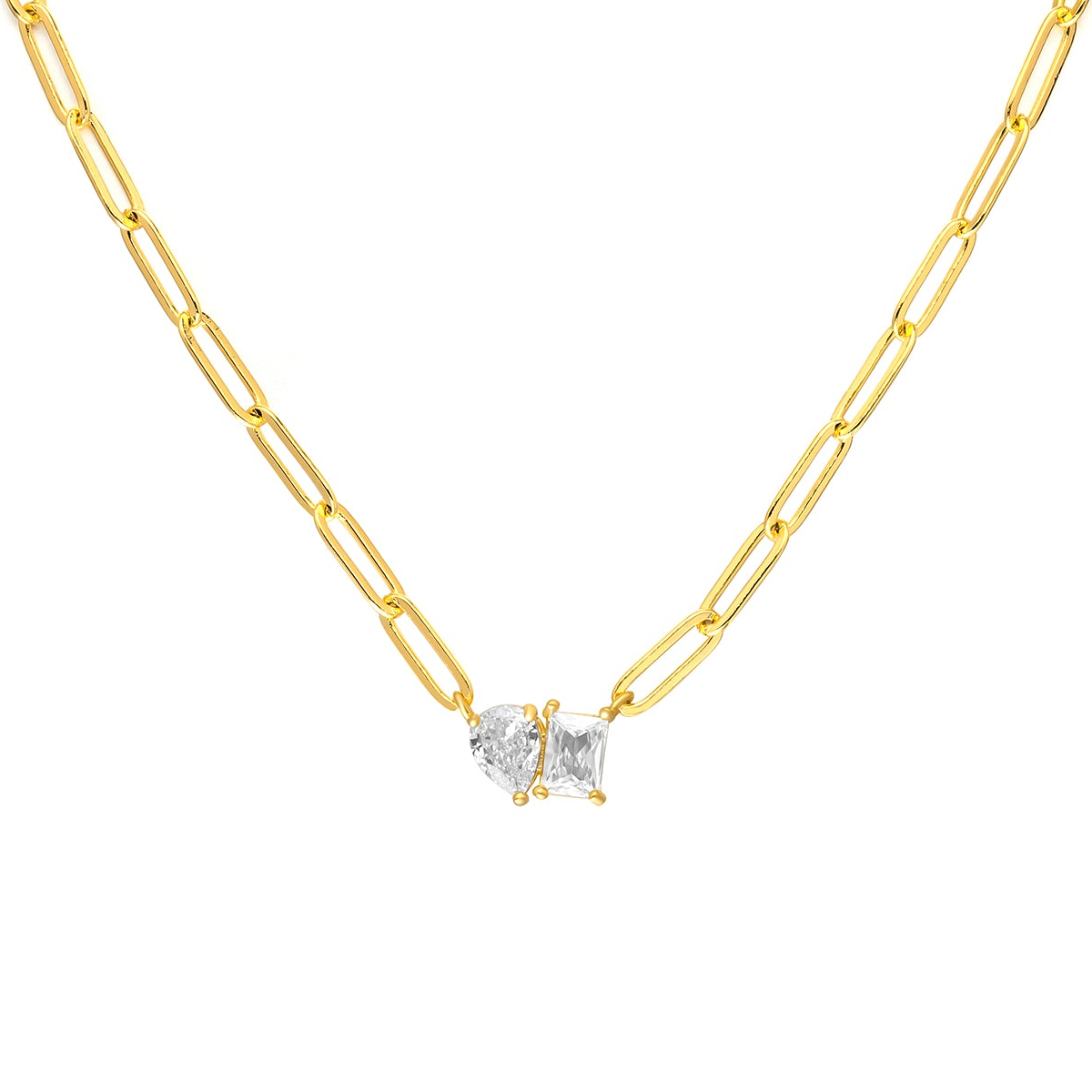 Links And Rocks Necklace