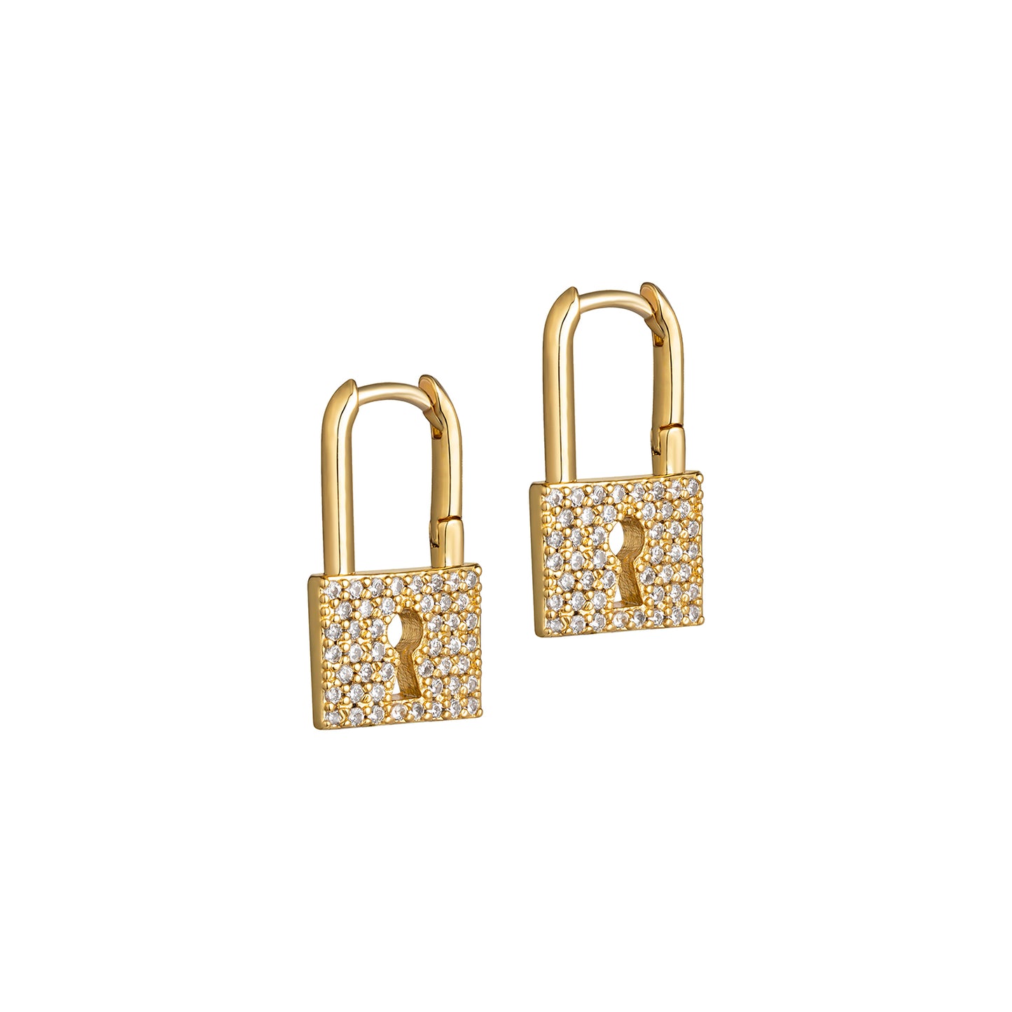 Lock Of Love Earrings