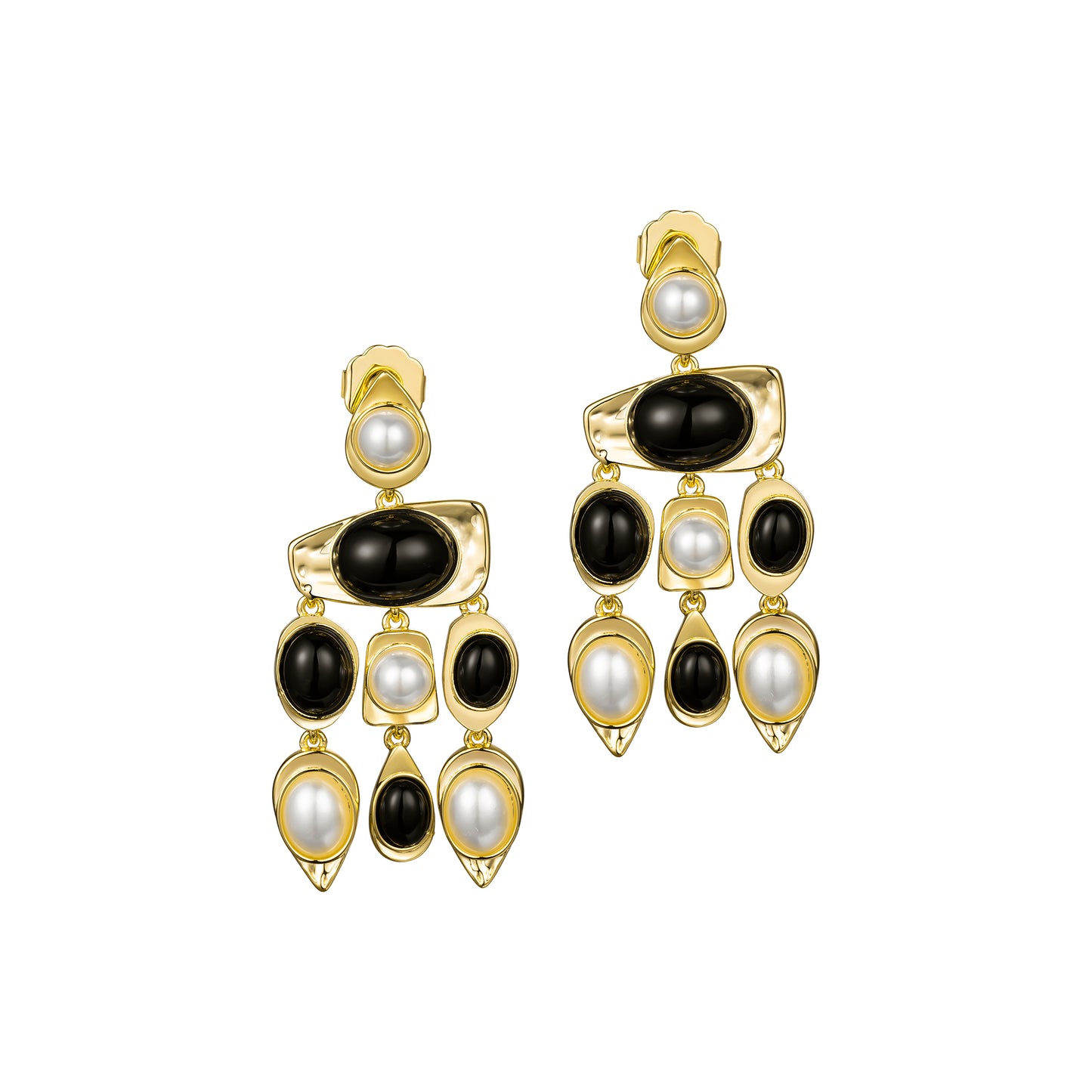 Memphis Design Drop Earrings