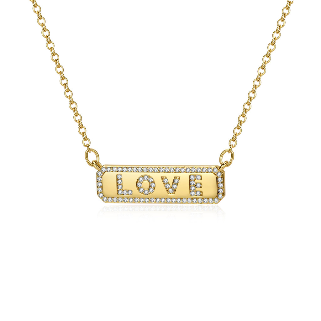 Love Wins Necklace - Gold