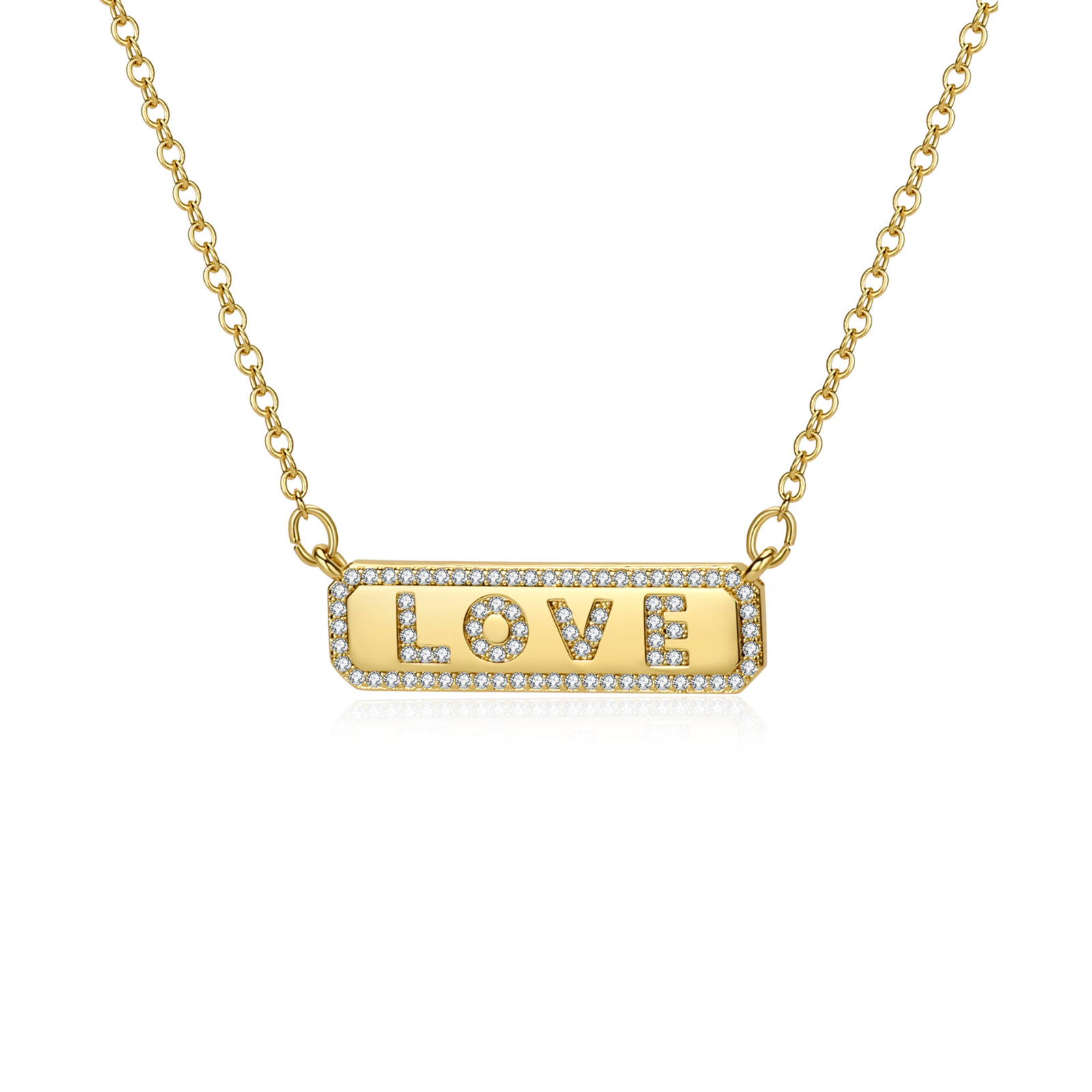 Love Wins Necklace - Gold