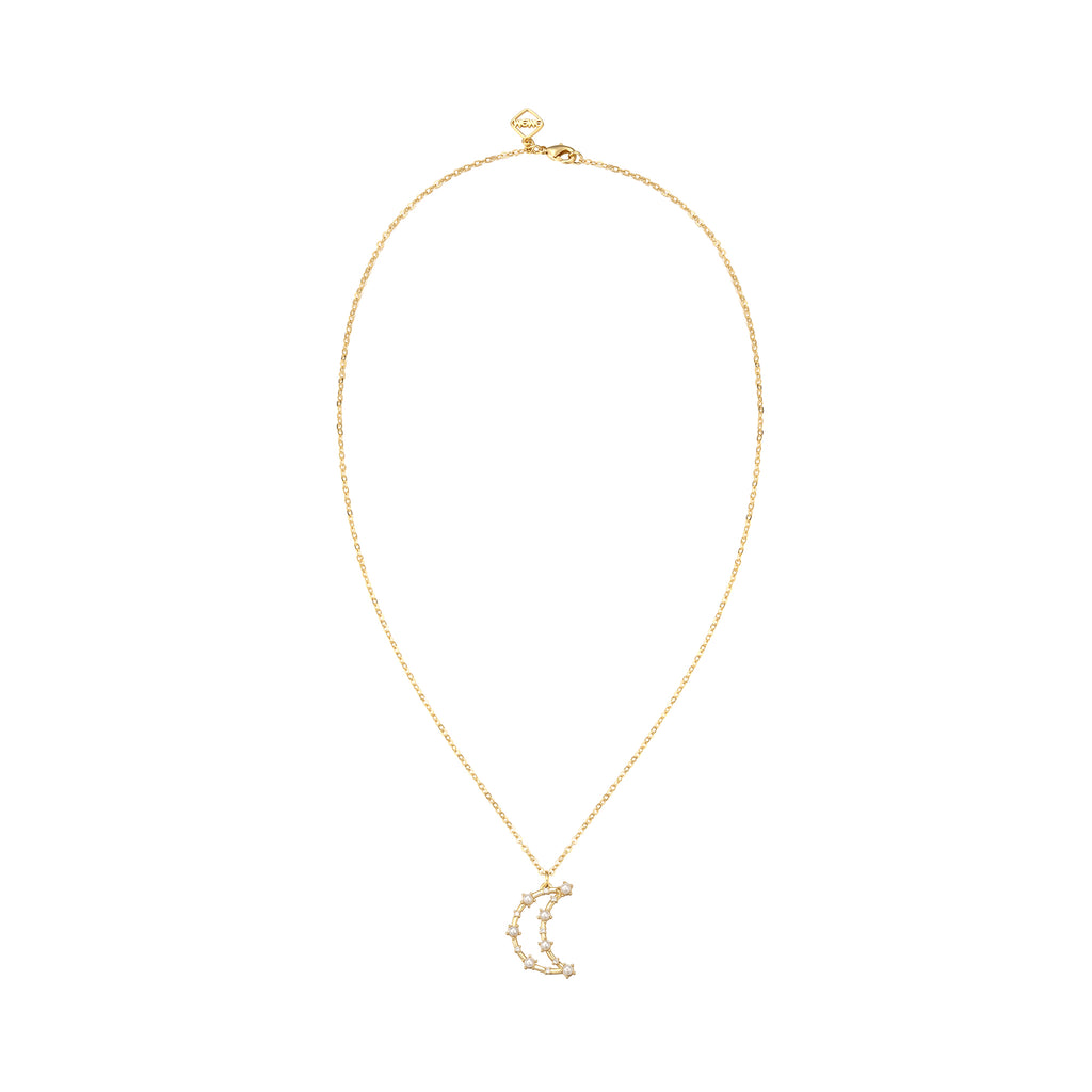 Pearly Moon Necklace