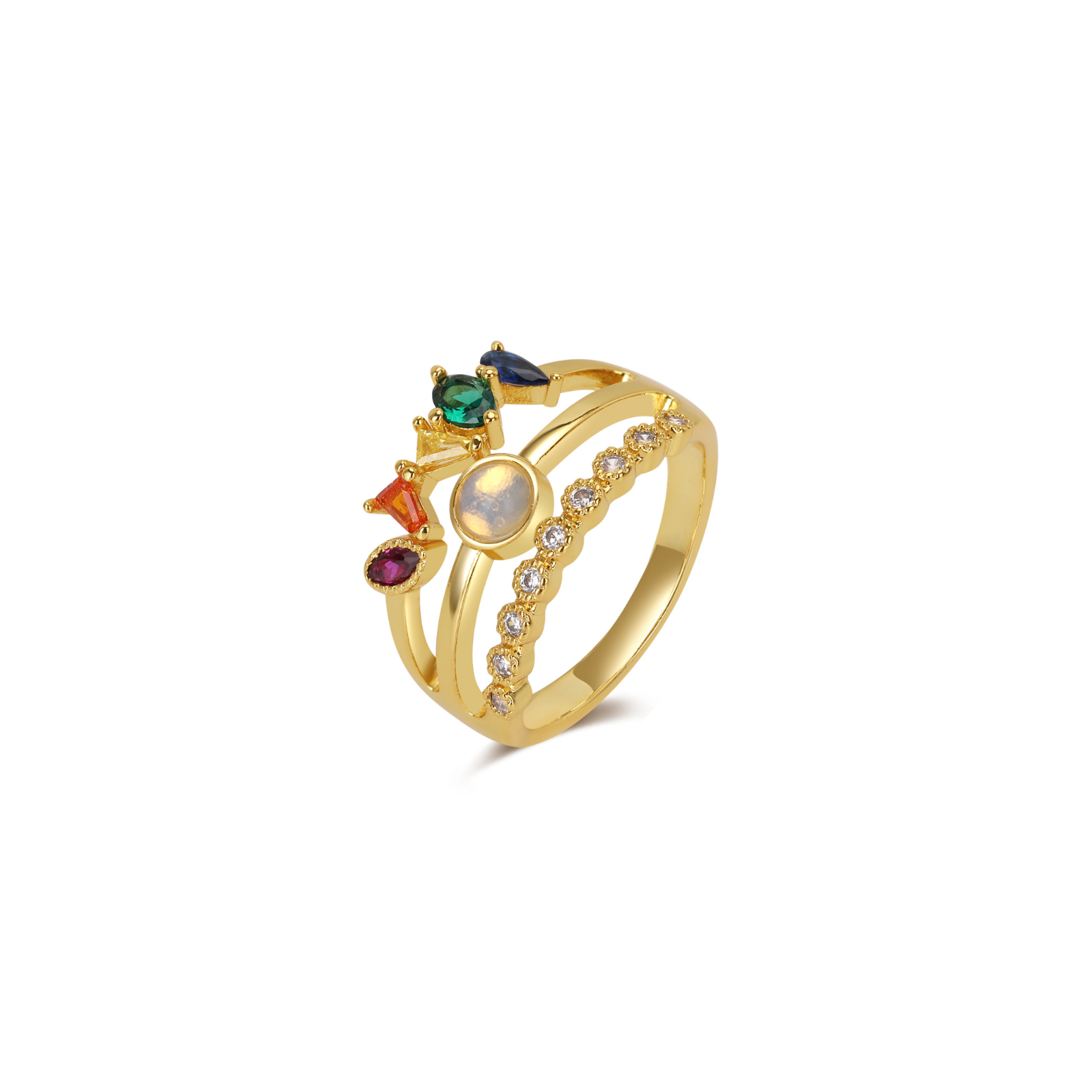 Cosmic Rainbow Ring