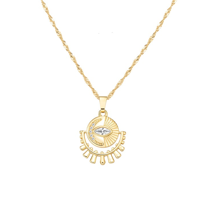 Rays Of The Eyes Necklace