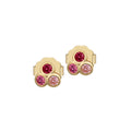 Rosy Trio Earrings