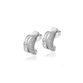 Pure Loop Arc Earrings