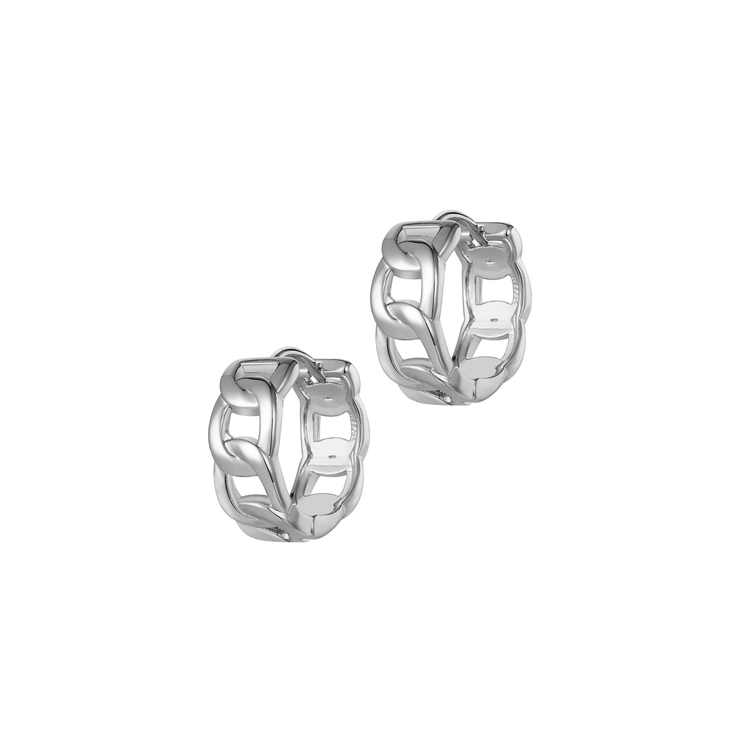 St Vincent Earrings - White Gold