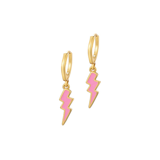 Strike 'Em Pink Earrings