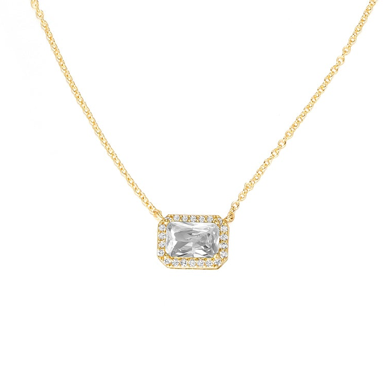 Doha Necklace - Clear