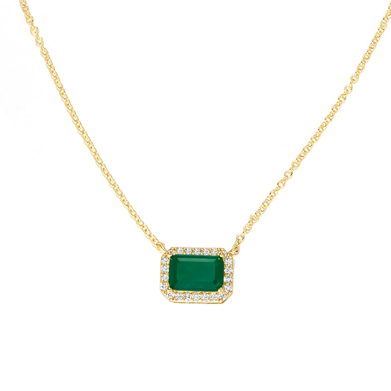 Doha Necklace - Green