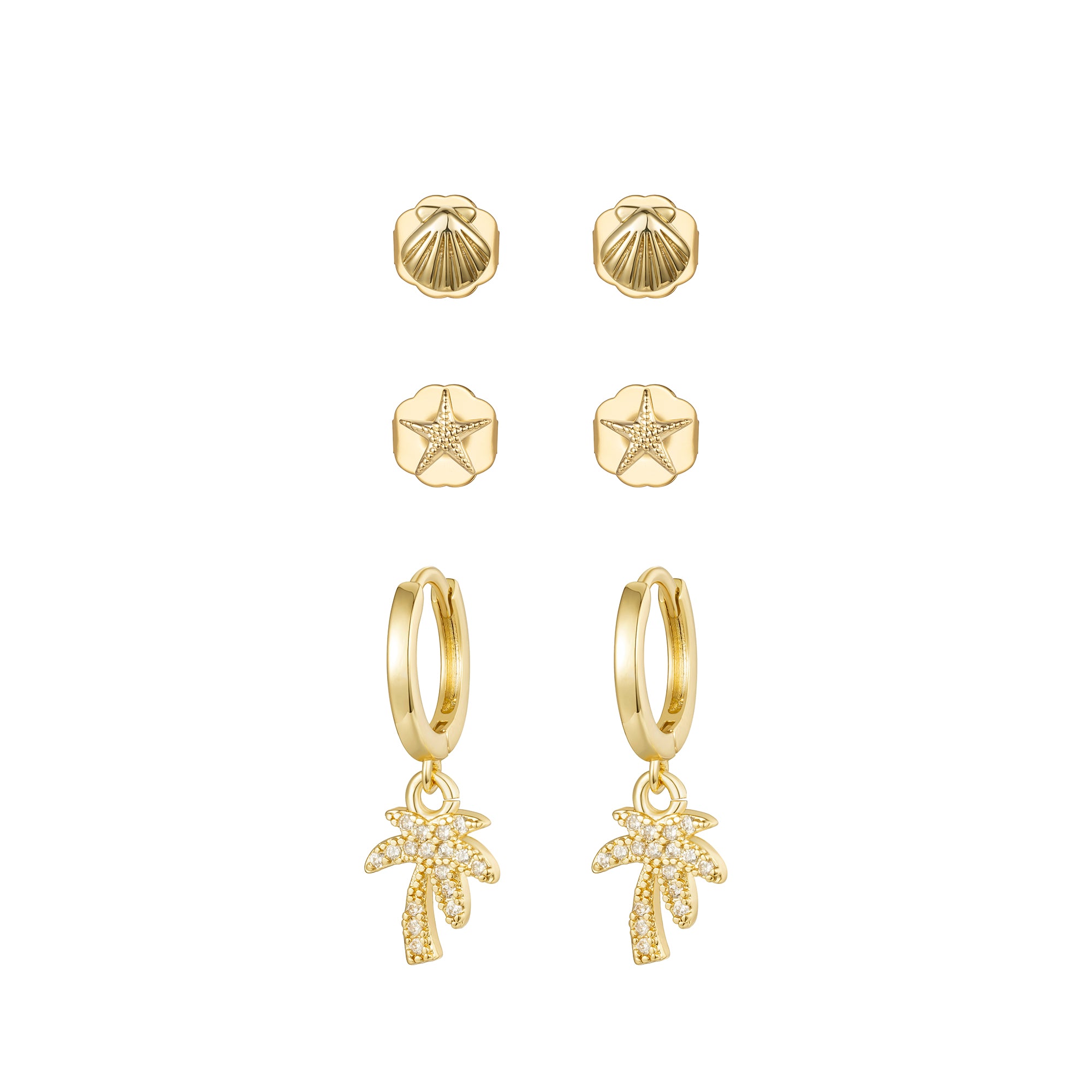 Vacay Vibes Earring Stack