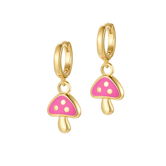 Magic Mushroom Earrings