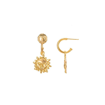 Gemma Earrings - Gold