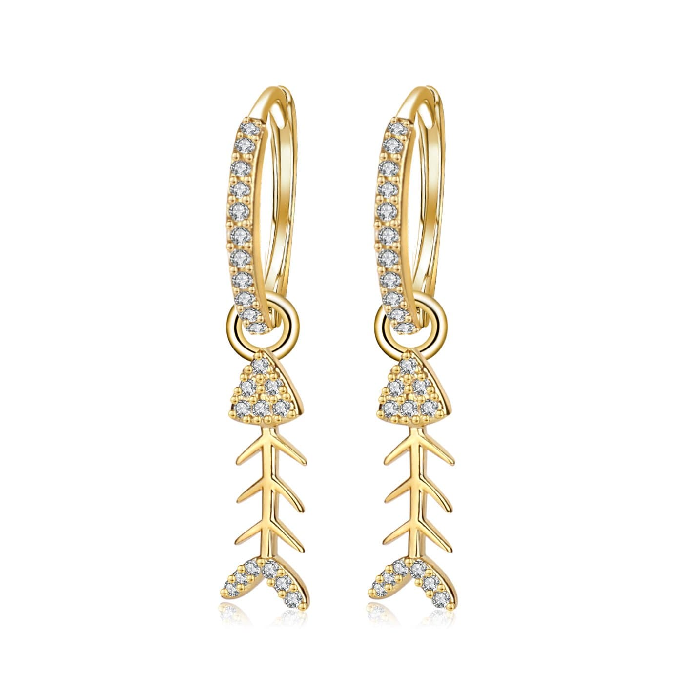 April Earrings - Gold