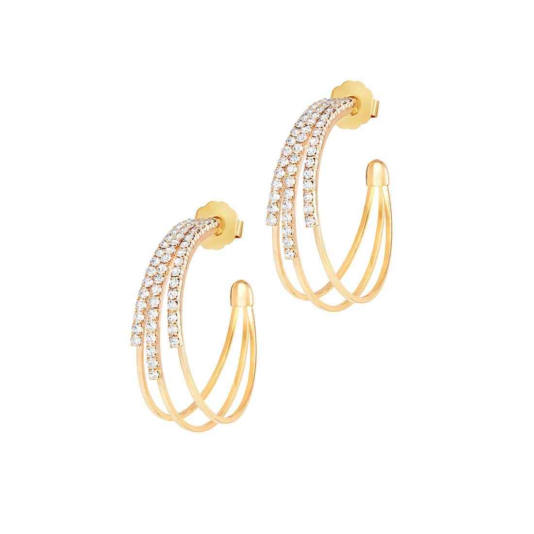 Emily Earrings - Gold