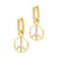 Peace Out Earrings