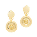 Solar Flare Earrings - Gold
