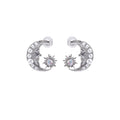 Brielle Earrings - White gold