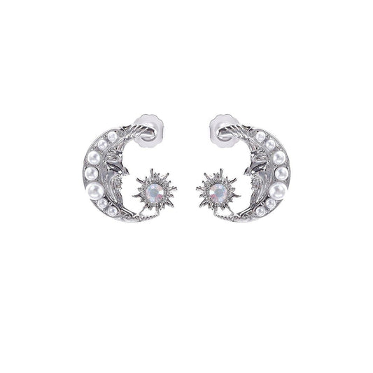 Brielle Earrings - White gold