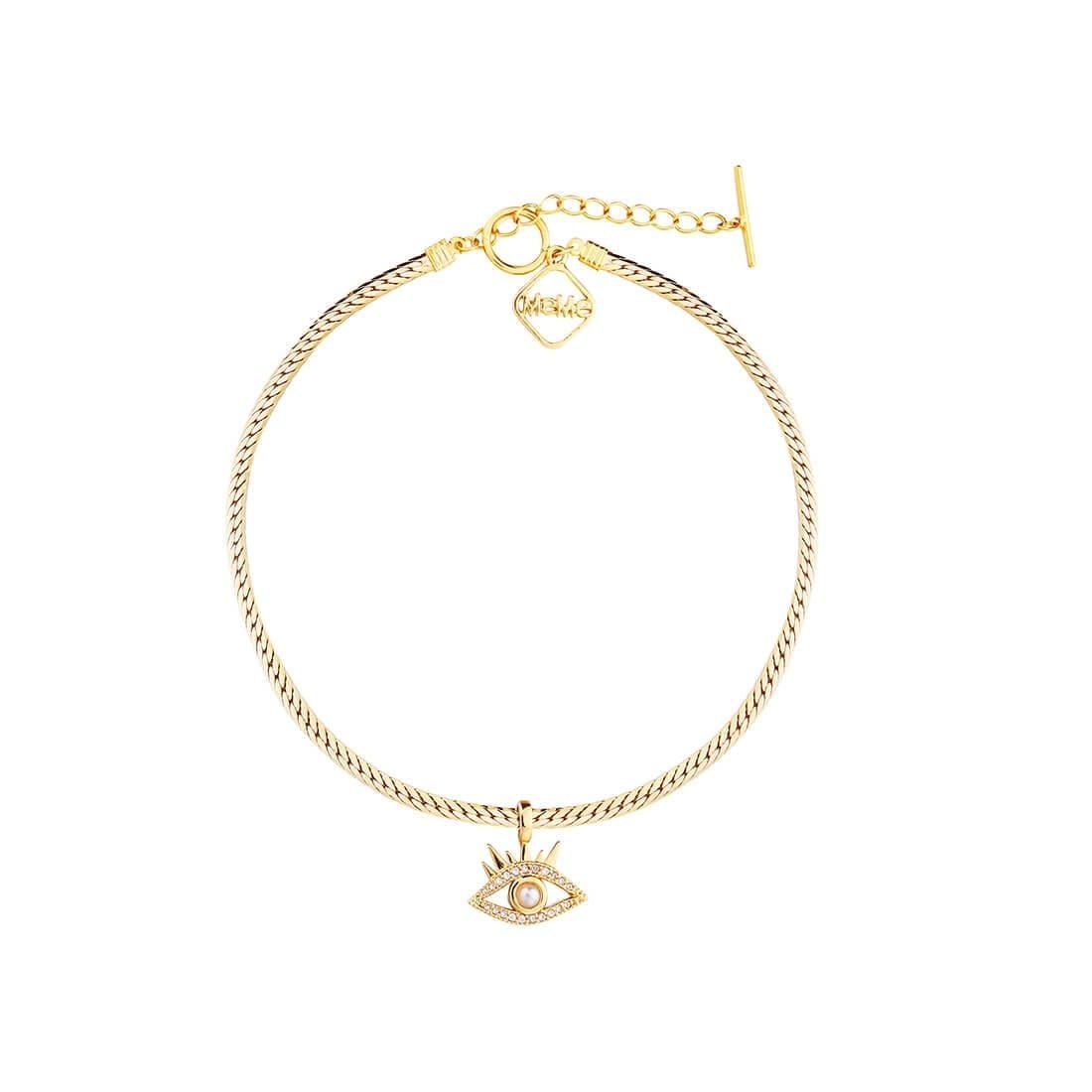 EyeShine Necklace - Gold