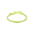 FriendCHIC Bracelet - Neon yellow with gold bracelet