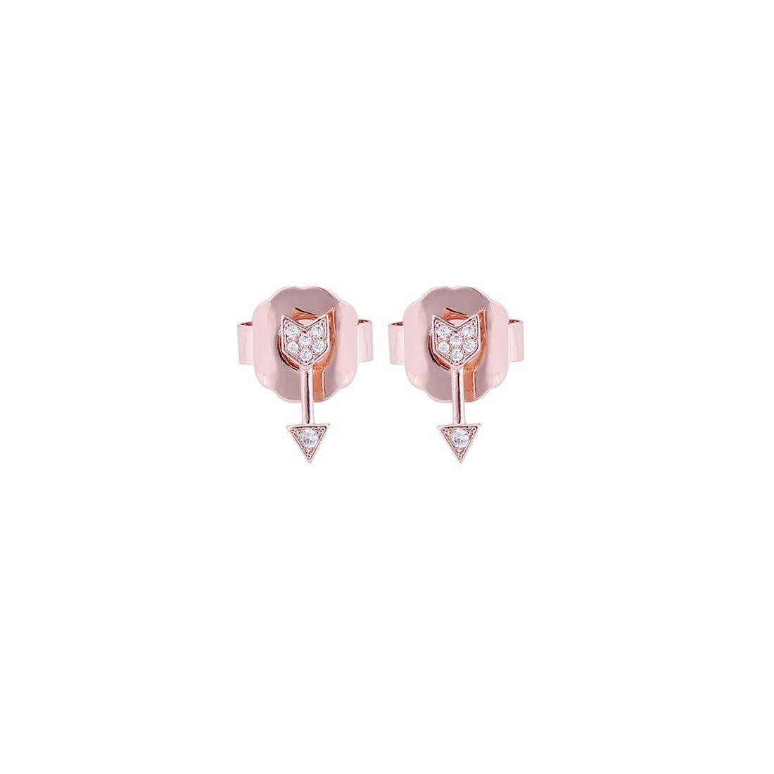 Holly Earrings - Rose Gold