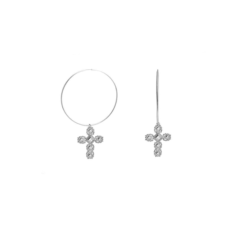 La Dolce Vita Earrings - White gold