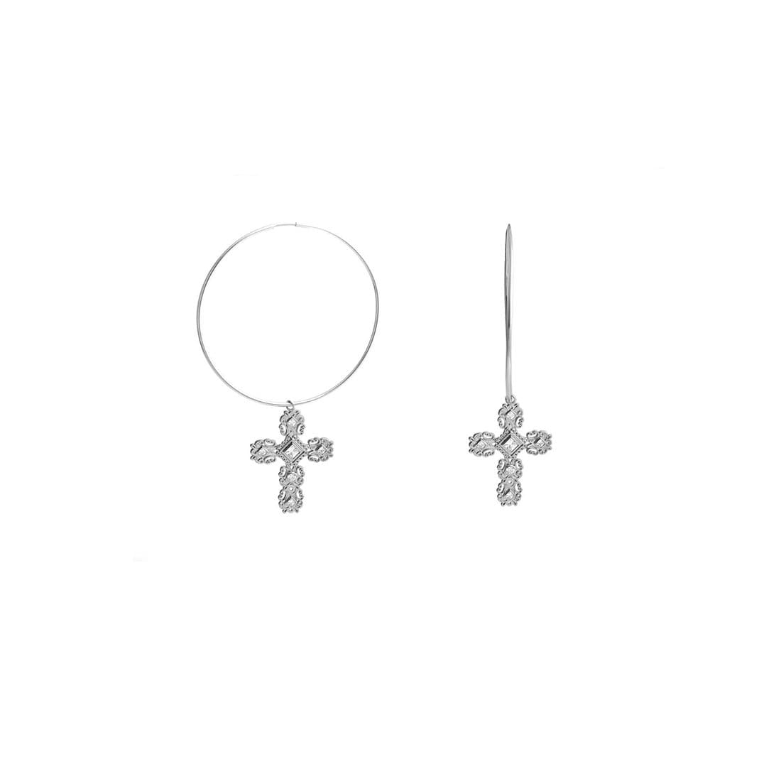 La Dolce Vita Earrings - White gold