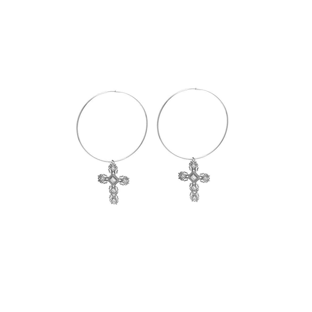 La Dolce Vita Earrings - White gold