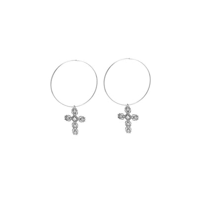 La Dolce Vita Earrings - White gold