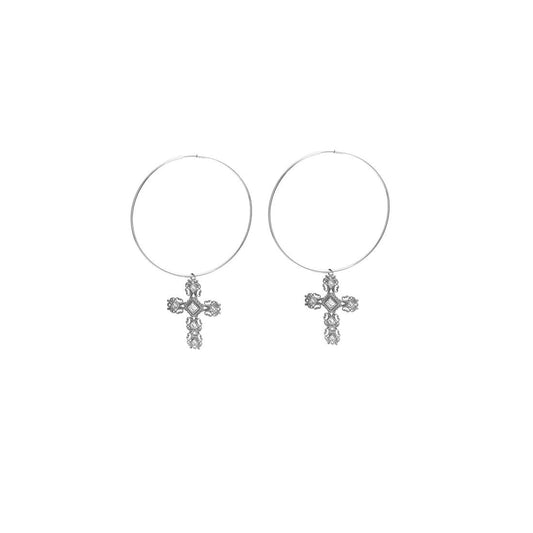 La Dolce Vita Earrings - White gold