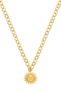 Sun Goddess Necklace - Gold
