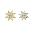 Sunburst Earrings - Gold